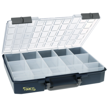 Raaco Mallette de rangement avec 15 inserts CarryLite 80 5x10 136310