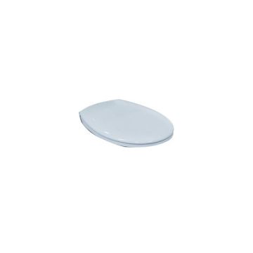 Abattant wc ulysse à charnières plastiques thermodur blanc