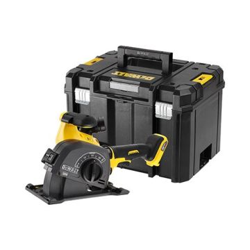 Rainureuse à double disque 125 mm xr flexvolt 54v sans batterie ni chargeur en coffret tstak