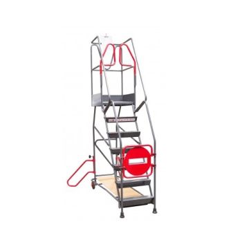 Escabeau à immobilisation automatique 8 marches 150 kg - 830008813