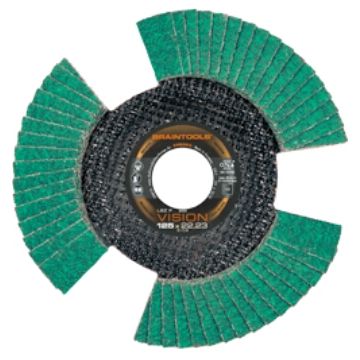 Disque à lamelles Acier/Inox 125 x 22,23 mm K40 - RHODIUS - 207077