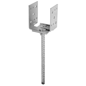 Pied réglable à ancrer PAULR-8 - PAULR80