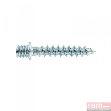 Boite de 50 pattes à vis bois AZ 50 mm - 95555