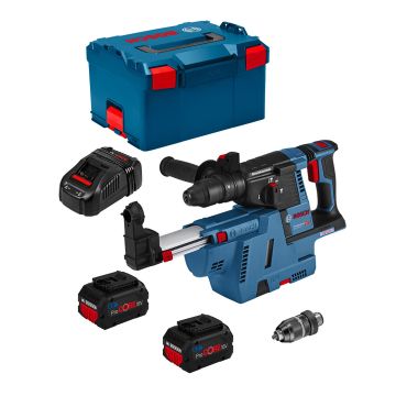 Perforateur bosch gbh 18v-26 f (2 x 5,5 ah procore gal1880cv l-boxx 238 gde 18v-16)