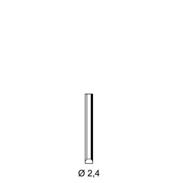 Pointes finettes SD aluminium - Longueur au choix