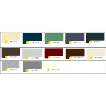 Vis bac acier SCELL-IT sommet nervuré Support bois - Ø6.3 x 130 mm - TH12 - Brun rouge RAL8012 - Sachet de 100 - ZTW-63130-8012