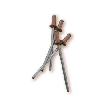 Rivet laqué aluminium