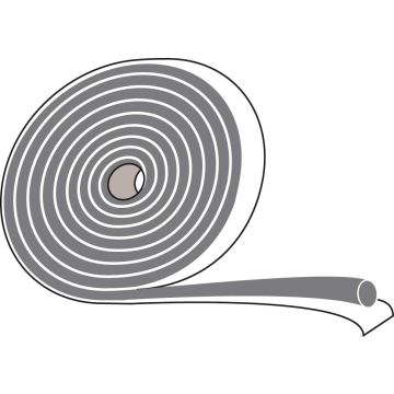 Joint mastic butyl Ø9,5 mm préformé pour étanchéité des plaques fibres ciment