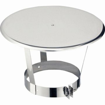 Chapeau Pare-pluie Inox Ø150 CPP 150 POUJOULAT - 45150078