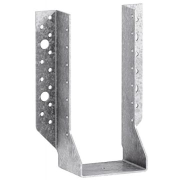 Sabot de charpente à ailes extérieures simpson - t.380 x l.76 x h.152 mm - ép.2mm