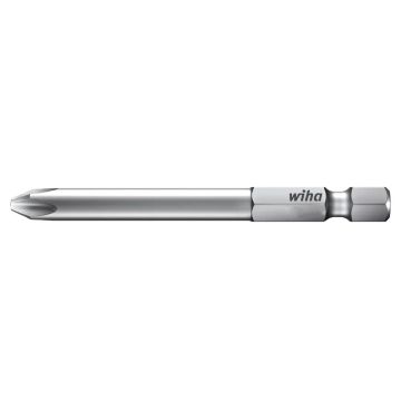 Embout long sur attache Phillips PH2 x 90 - 1 pièce - WIHA - 43302