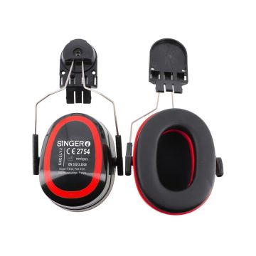 Serre-tête antibruit pour casque de protection. SNR 27,8 dB - SINGER - SHELLY2