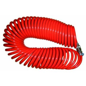 Tuyau spirale 10m avec raccords rapide 1/4 8 x 10 - SPIR10