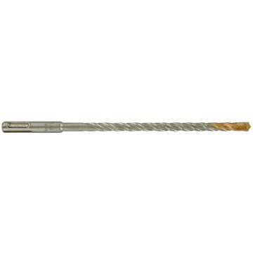 Foret bétons 2 taillants SPEEDER2 Pointe de centrage Quadruple goujures SDS+ 8x210MM - TIVOLY - 10931230800