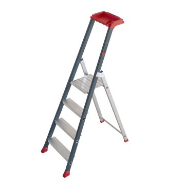 Escabeau professionnel PROLUX + Escalux - Nombre de marche au choix