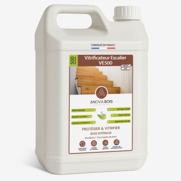Vitrificateur escalier VE500 - Protection marches et escaliers en bois AnovaBois