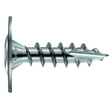 Vis bois pour pied de poteau 8,0 x 40 galva - Boite de 100 pièces - VPP08040