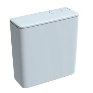 Réservoir apparent GEBERIT AP128 - Rinçage double touche, alimentation latérale - 128.317.11.5