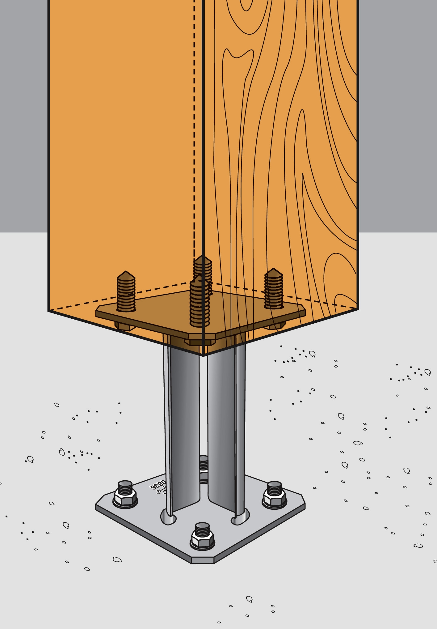 Tirefonds dimensions au choix - Tirefonds bois - Fixation Bois pour