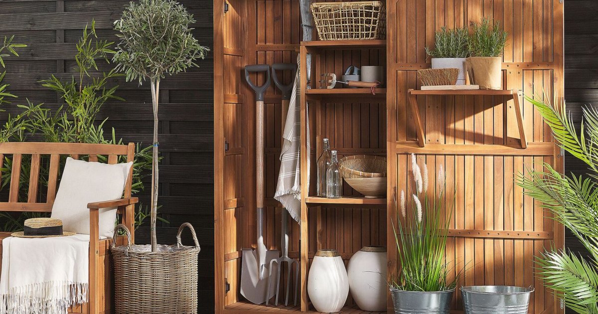 Découvrez comment optimiser de la place grâce aux rangements de jardin !