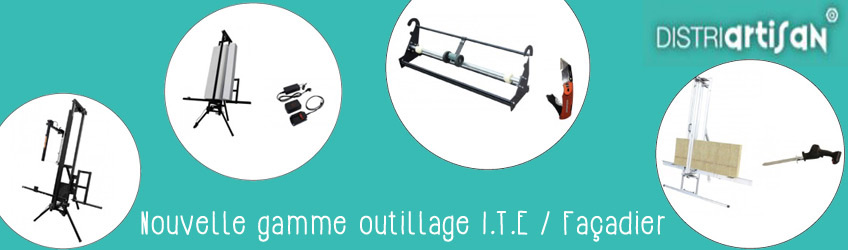 Nouvelle gamme I.T.E / façadier sur Distriartisan.fr