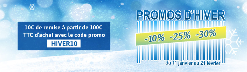 Faites de bonnes affaires avec les promos d'hiver
