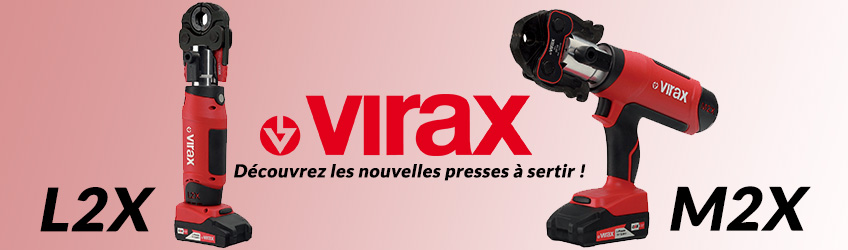 Virax dévoile ses nouvelles sertisseuses M2X et L2X