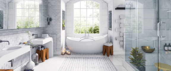 5 rénovations de salles de bains dont vous pouvez vous inspirer !