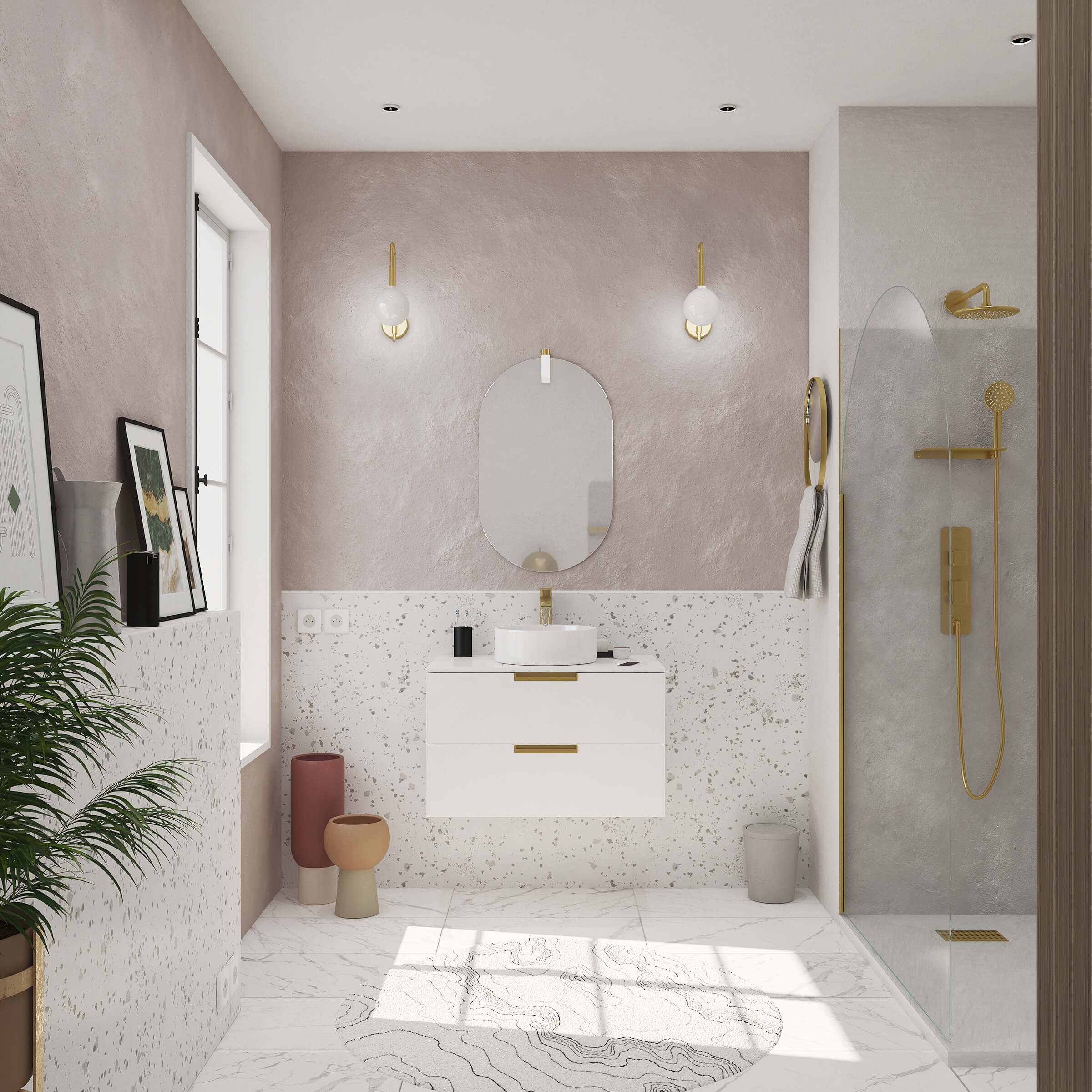 3 idées de salle de bains avec Aurlane