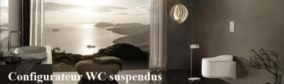 Le configurateur WC suspendus Distriartisan