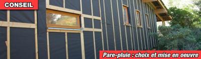 Pare-pluie : choix et mise en oeuvre