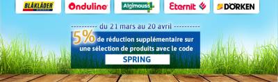 Distriartisan fête le printemps : 5% de réduction sur un ensemble de produits de la belle saison !
