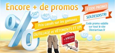 Plus que 3 semaines pour profiter des soldes d’été sur Distriartisan