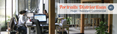Portraits d'équipe : Hugo, assistant commercial
