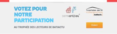 Distriartisan participe aux Trophées de la construction !