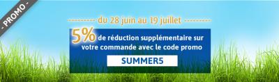Promos d’été chez Distriartisan : 5% offerts sur tous les produits du site !