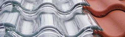 Pose des tuiles en verre