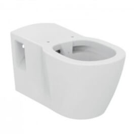 ABATTANT WC COMPATIBLE, CHARNIÈRE SPÉCIALE EXTRA LONGUE ACIER INOX, FORME  D U, RÉGLABLE ET DECLIPSABLE, FACILE INSTALATION ET NETTOYAGE, LUNETTE  TOILETTE TRÈS RÉSISTANT, BLANC